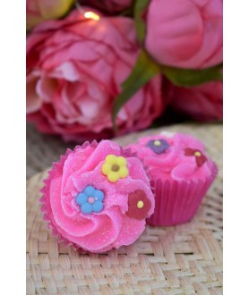 CUPCAKE FONDANT CASSIS ET...