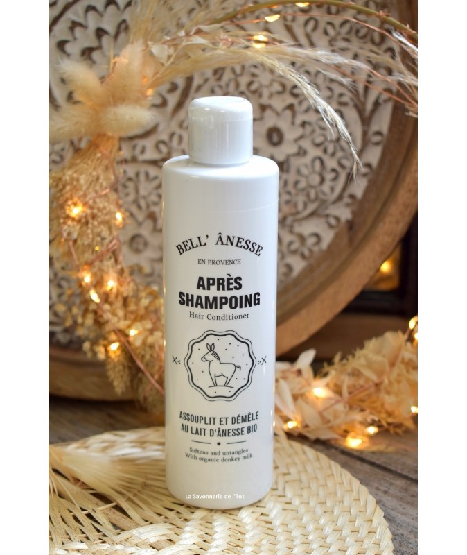 Shampoing doux au lait d'ânesse 250 ml 