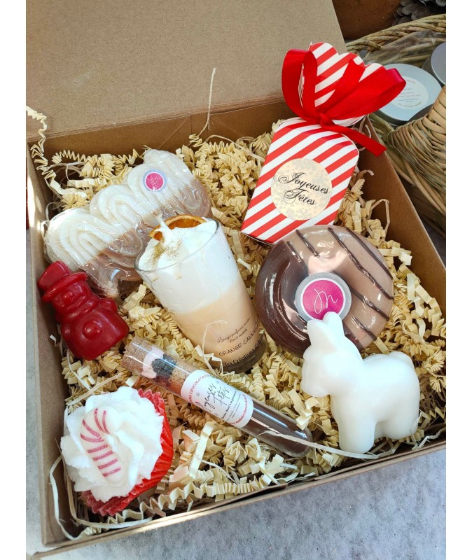 Coffret box de Noël chic