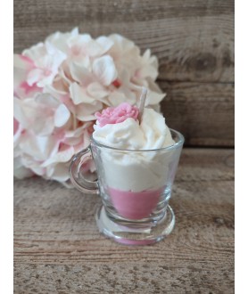Bougie Tasse Fleur de Cerisier