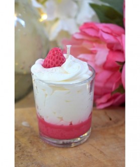 Mini bougie Fraise