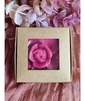 Coffret savon rose