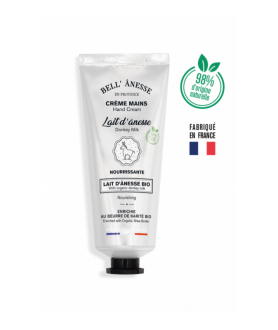 Crème main au lait d'ânesse bell'ânesse