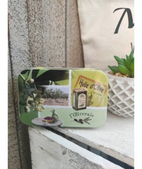 Boite à savon Olive