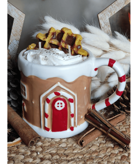 Bougie "Ma maison en pain...