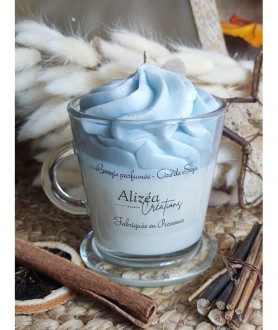 Bougie gourmande linge propre