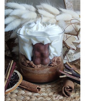 Bougie mon ourson en guimauve