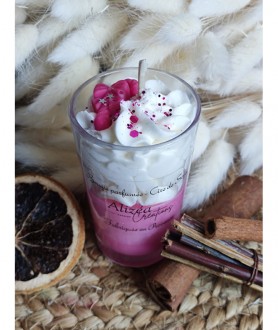 Bougie verrine Sucre d'orge