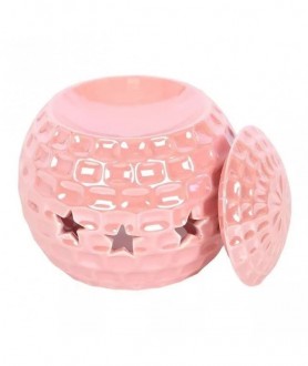 Brûle parfum boule disco rose