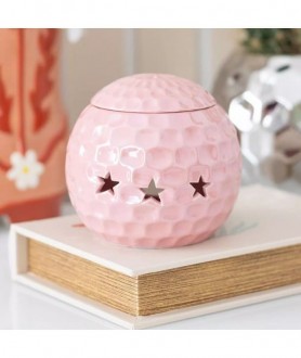 Brûle parfum boule disco rose