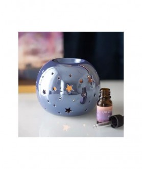 Brûle parfum étoile irisée...