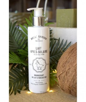Lait après solaire au lait...