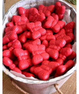 PETIT SAVON PAPILLON ROUGE...