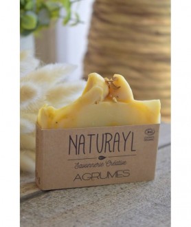 Savon aux agrumes Bio Naturayl