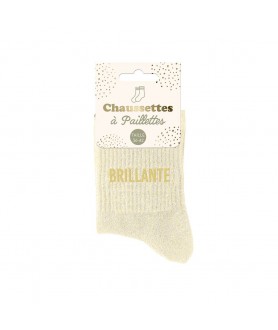 Chaussettes paillettes...