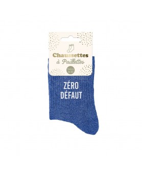 Chaussettes paillettes zero...