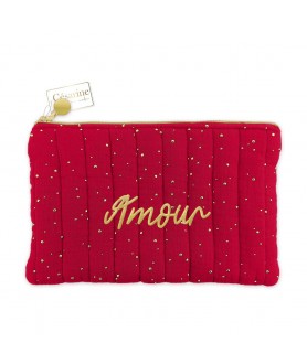 Pochette gaze de coton amour