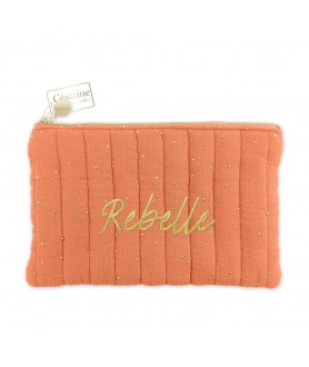 Pochette gaze de coton rebelle