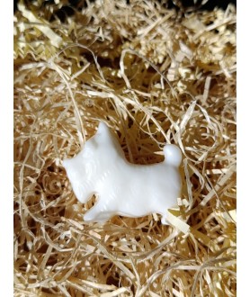 SAVON CHIEN BLANC FANTAISIE