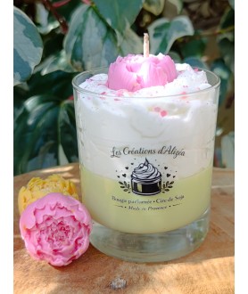 Bougie "mon jardin secret"