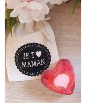 Pochon je t'aime Maman + 1...