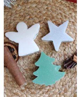 Lot de 3 savons de Noël