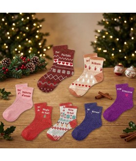 Chaussettes à paillettes de...